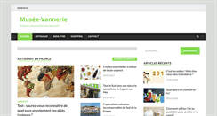 Desktop Screenshot of musee-vannerie.fr